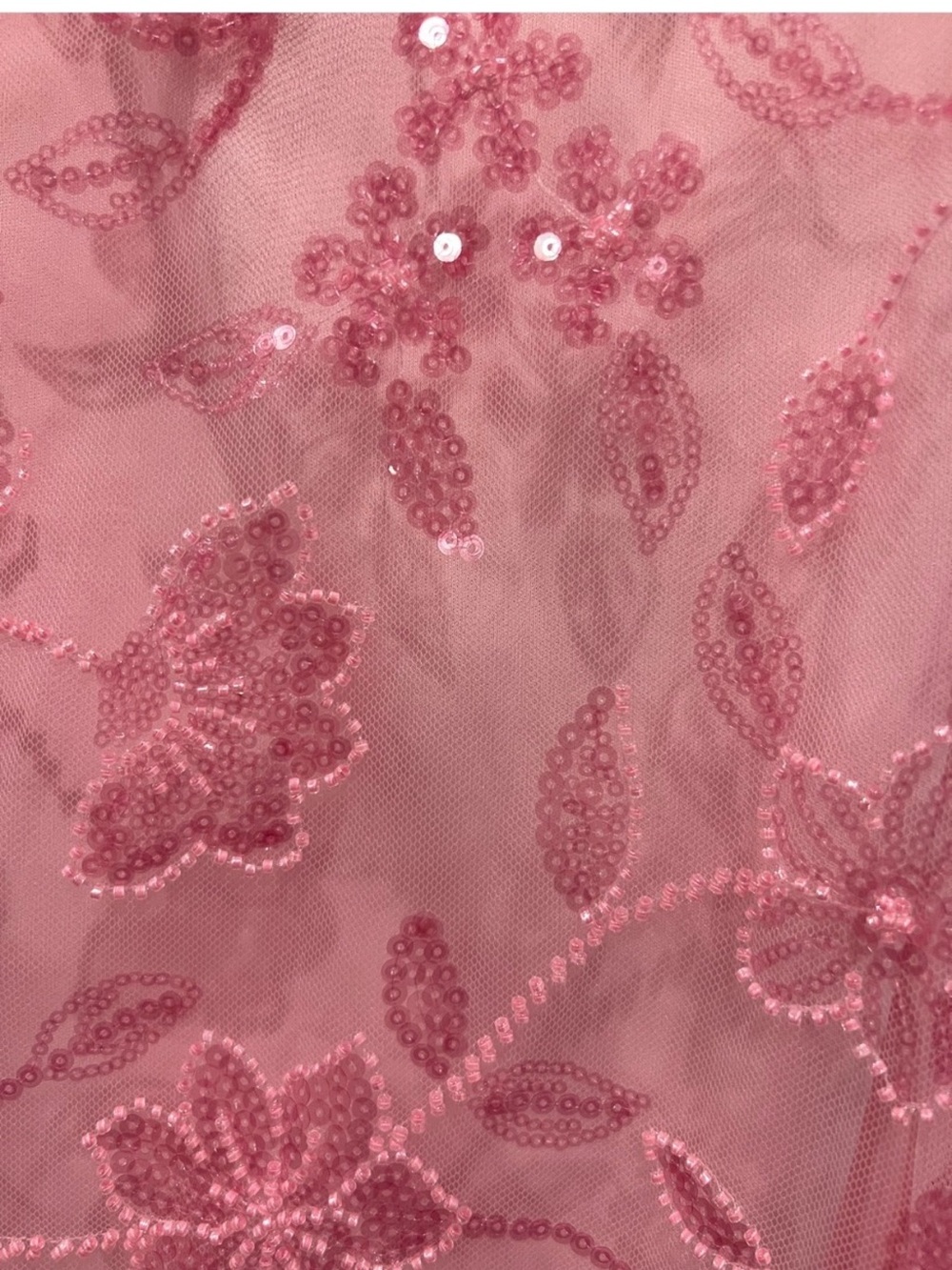 Peppermayo Bright Lights Beaded Maxi Dress — Pink, Size S — NWT - Picture 6 of 6